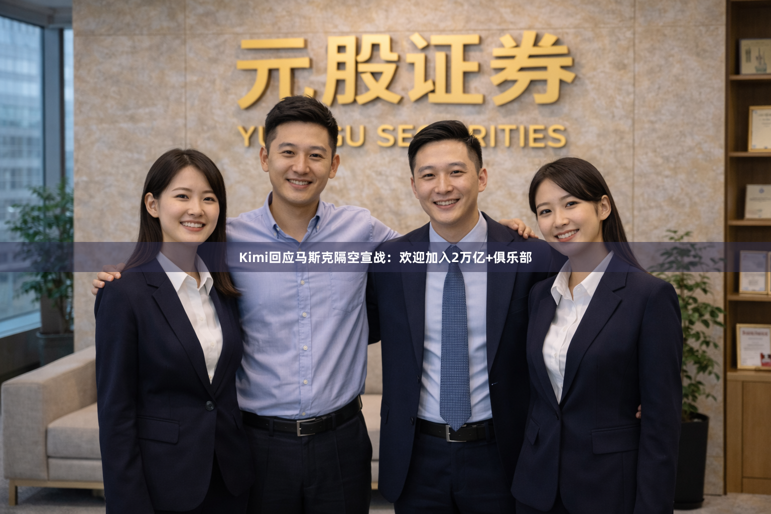 Kimi回应马斯克隔空宣战：欢迎加入2万亿+俱乐部