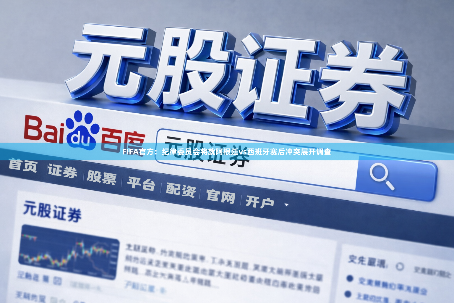 FIFA官方：纪律委员会将就阿根廷vs西班牙赛后冲突展开调查